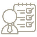 Icon illustrating property deals or successful transactions.